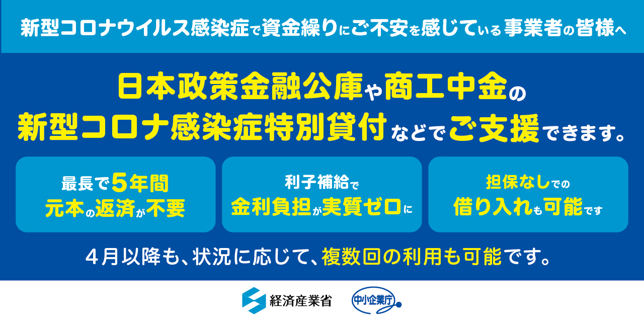 新型コロナウイルス関連融資